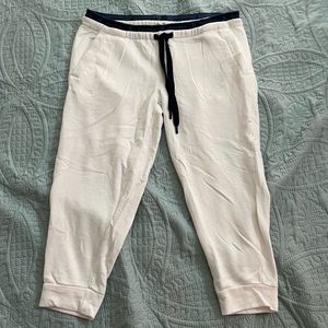 Psycho bunny white sweat pants
